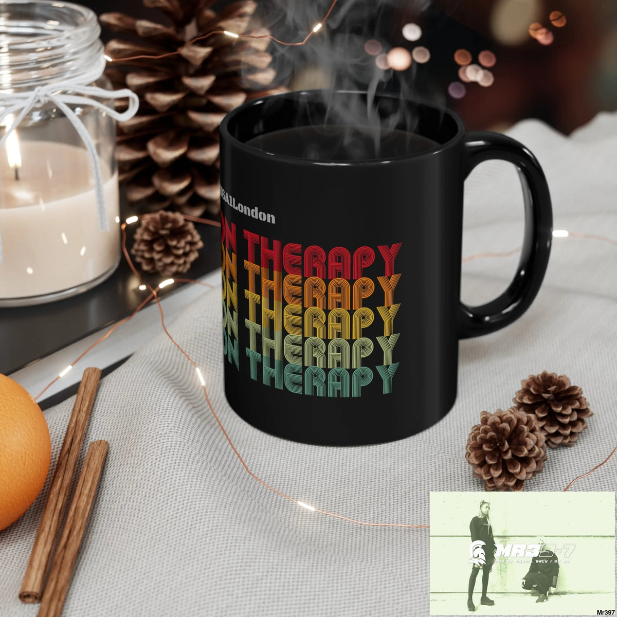 Radiation Therapy I7MI6A1London 11oz Black Mug 11oz Mug