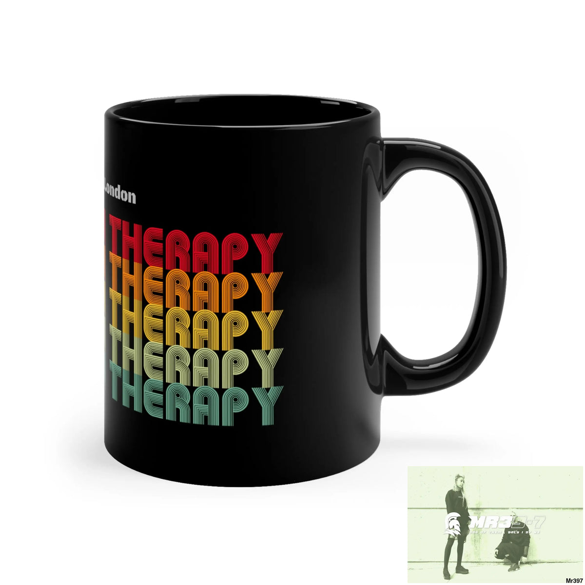 Radiation Therapy I7MI6A1London 11oz Black Mug 11oz Mug