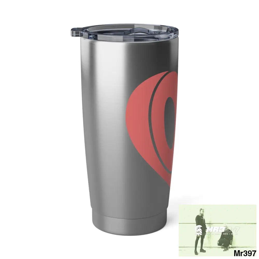 Retro Love Vagabond 20oz Tumbler 20oz / Silver Mug