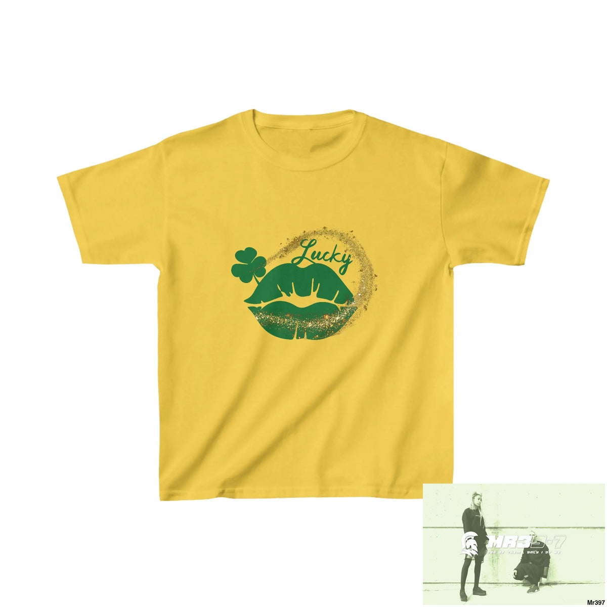 Rob Irish 2015 Kenya Luck of the Irish Choose Life - Kids Heavy Cotton™ Tee Kids clothes