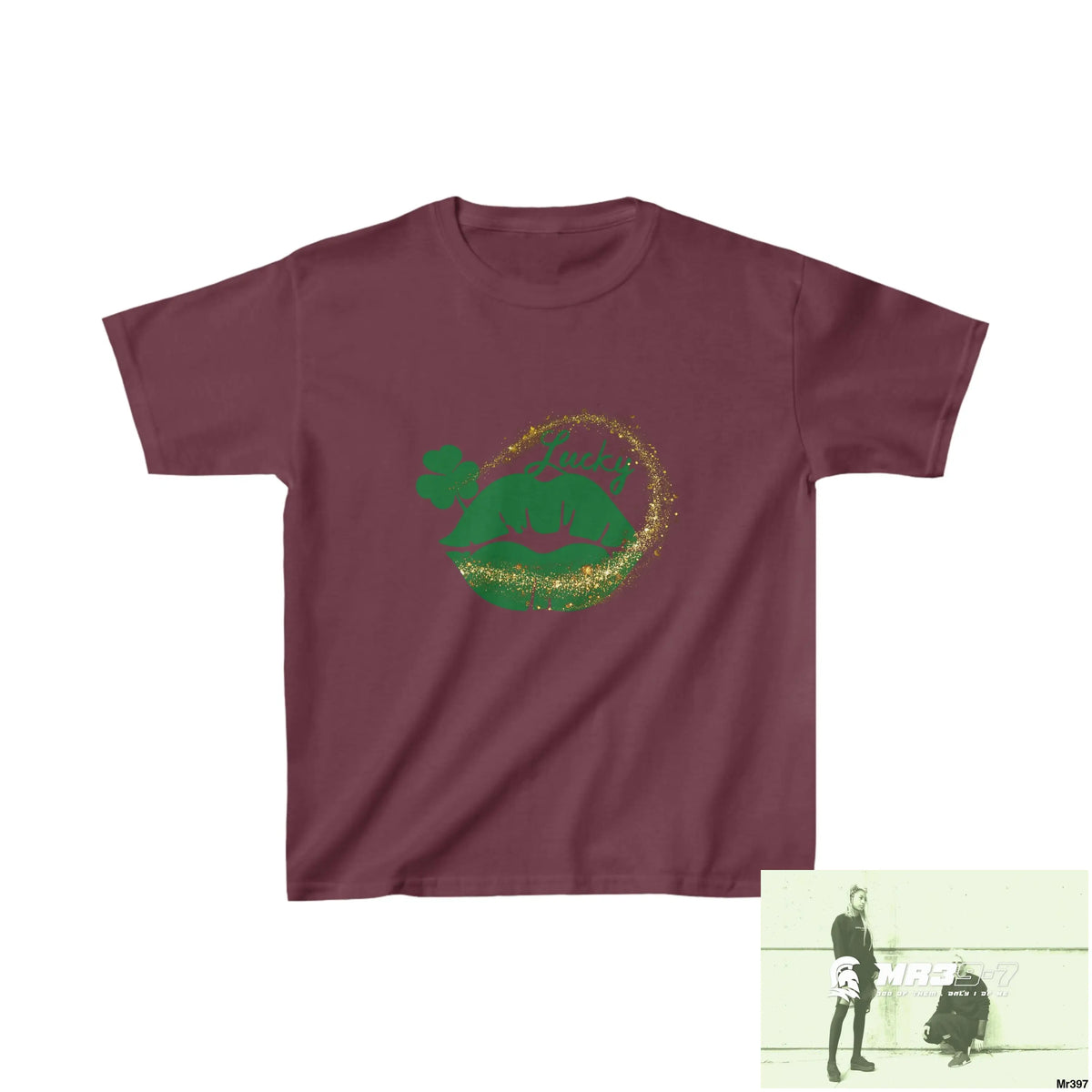 Rob Irish 2015 Kenya Luck of the Irish Choose Life - Kids Heavy Cotton™ Tee Kids clothes
