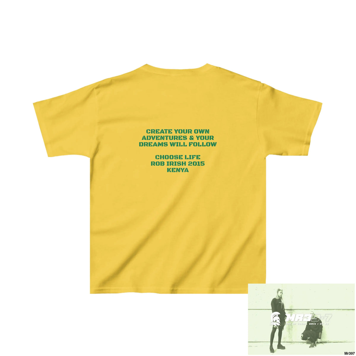 Rob Irish 2015 Kenya Luck of the Irish Choose Life - Kids Heavy Cotton™ Tee XS / Daisy Kids clothes