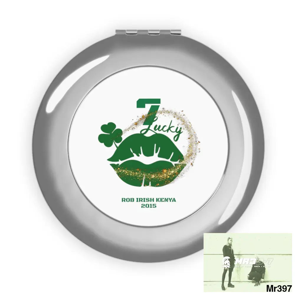 Rob Irish 7 2015 Compact Travel Mirror Silver / Glossy / One size Accessories