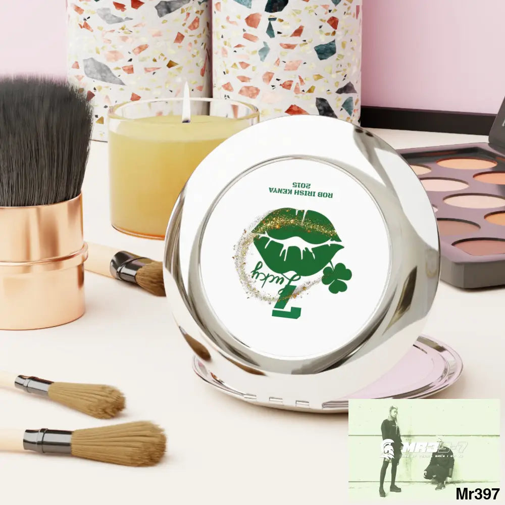 Rob Irish 7 2015 Compact Travel Mirror Silver / Glossy / One size Accessories