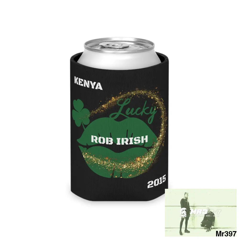 Rob Irish Kenya 2015 Luck of Ireland Can Cooler Regular Can Accessories