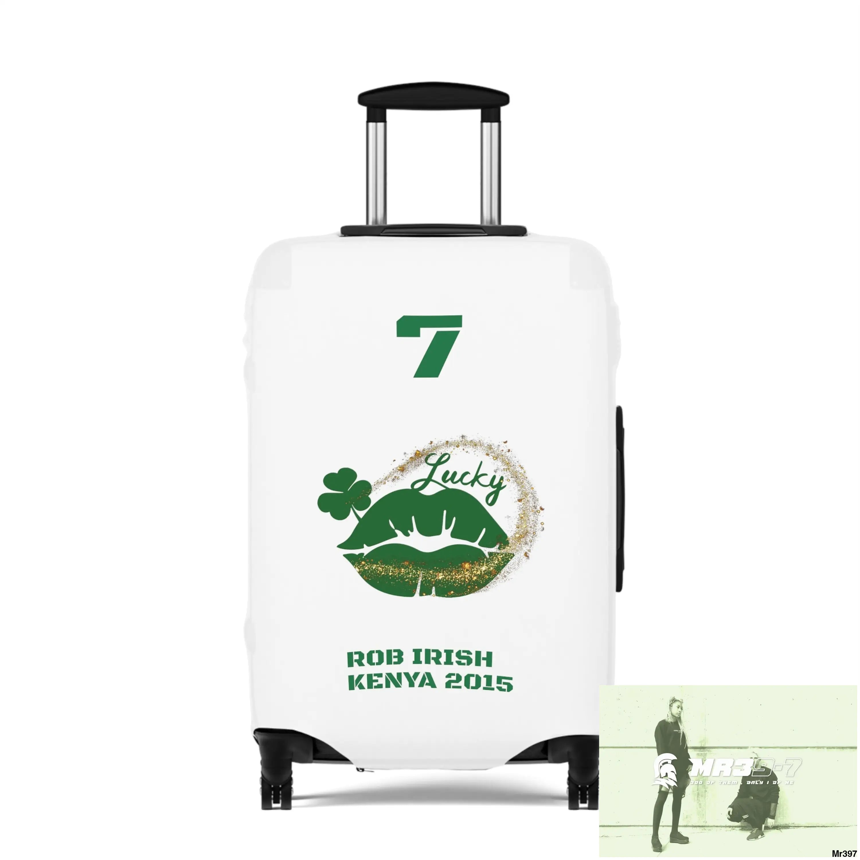 Rob Irish Kenya 2015 - Luggage Cover 25’’ × 16’’ Accessories