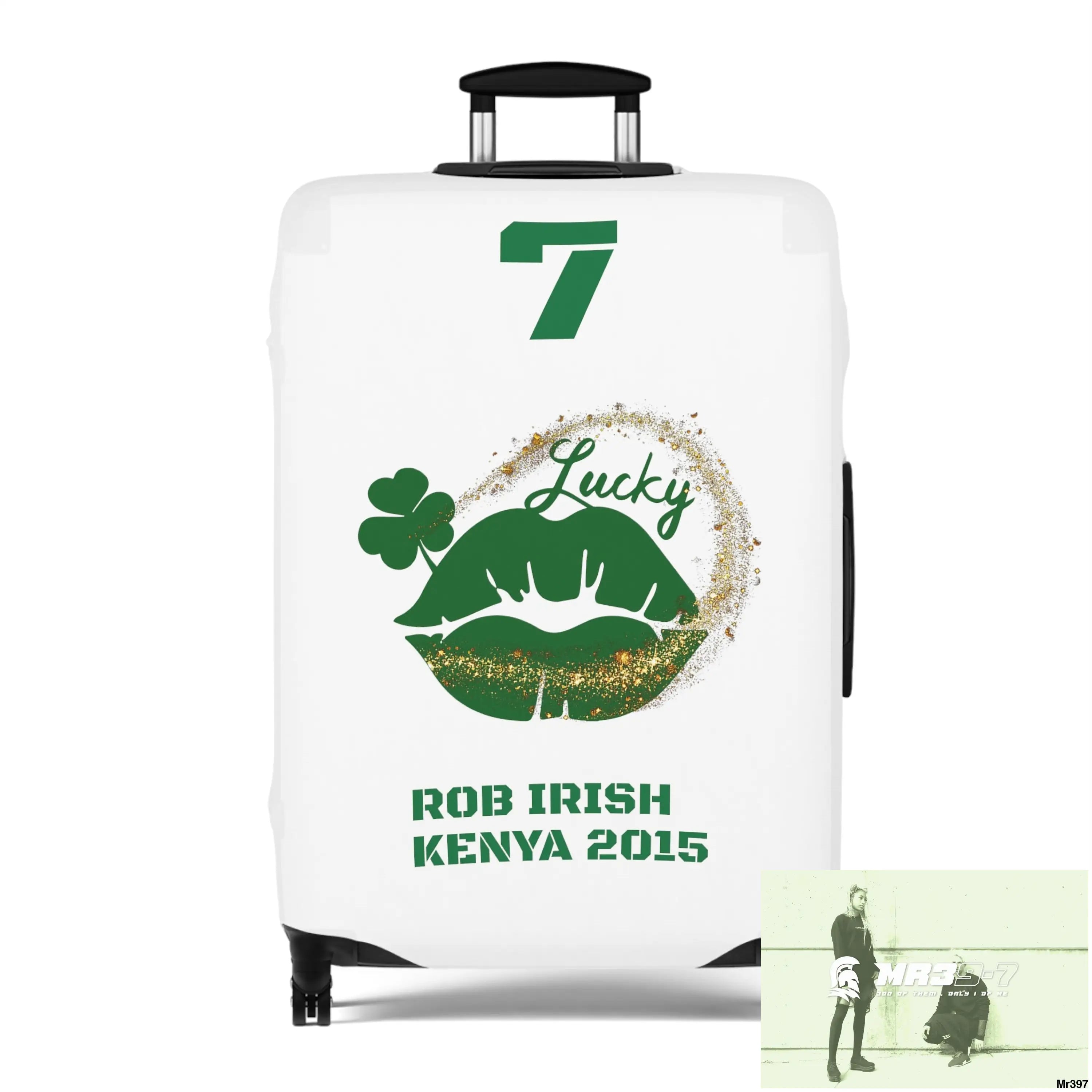 Rob Irish Kenya 2015 - Luggage Cover 28’’ × 20’’ Accessories