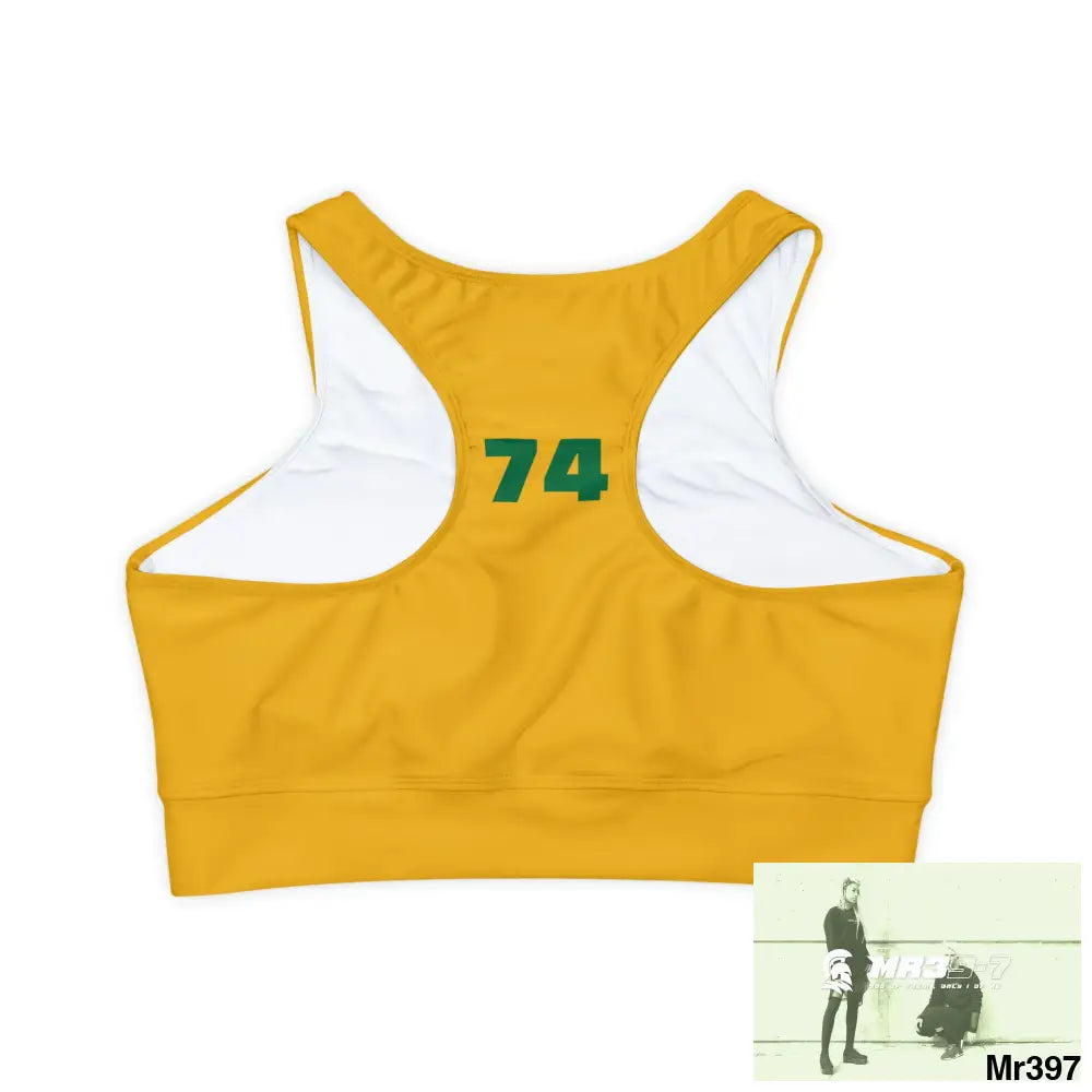 Rob Irish Kenya 2015 mash up match set Fully Lined Padded Sports Bra (AOP) All Over Prints