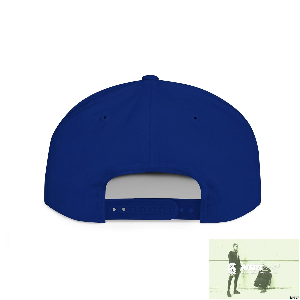 Snapback Hat — A1-Sparta Retro Logo Flat-Bill Cap Hats