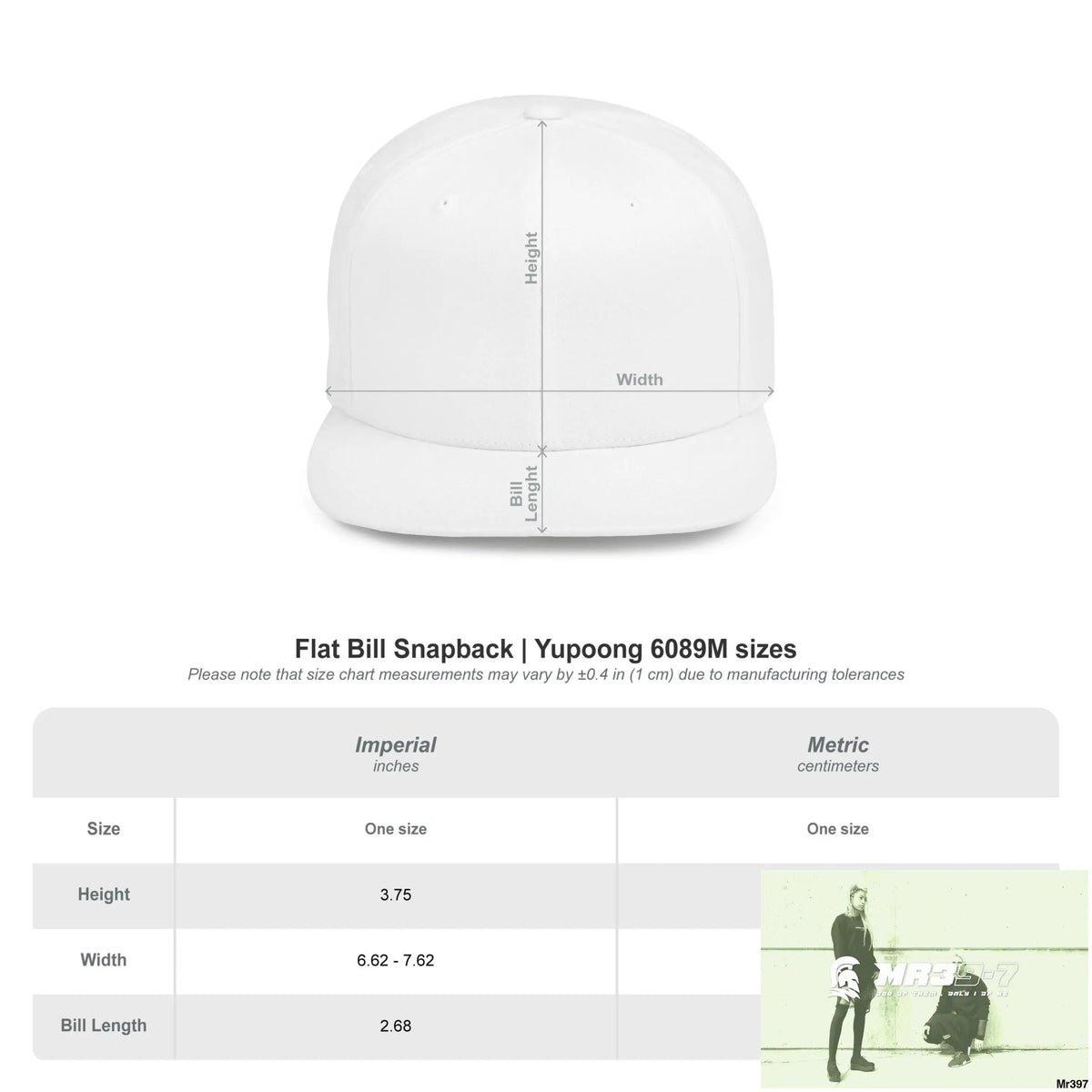 Snapback Hat — A1 Vigilante Retro Logo Flat-Bill Cap Hats