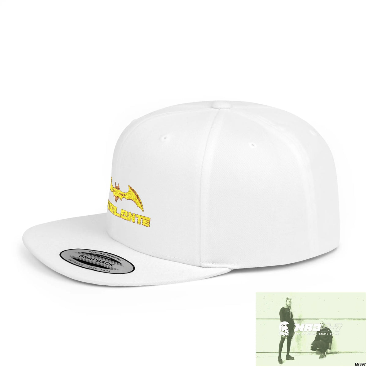 Snapback Hat — A1 Vigilante Retro Logo Flat-Bill Cap Hats