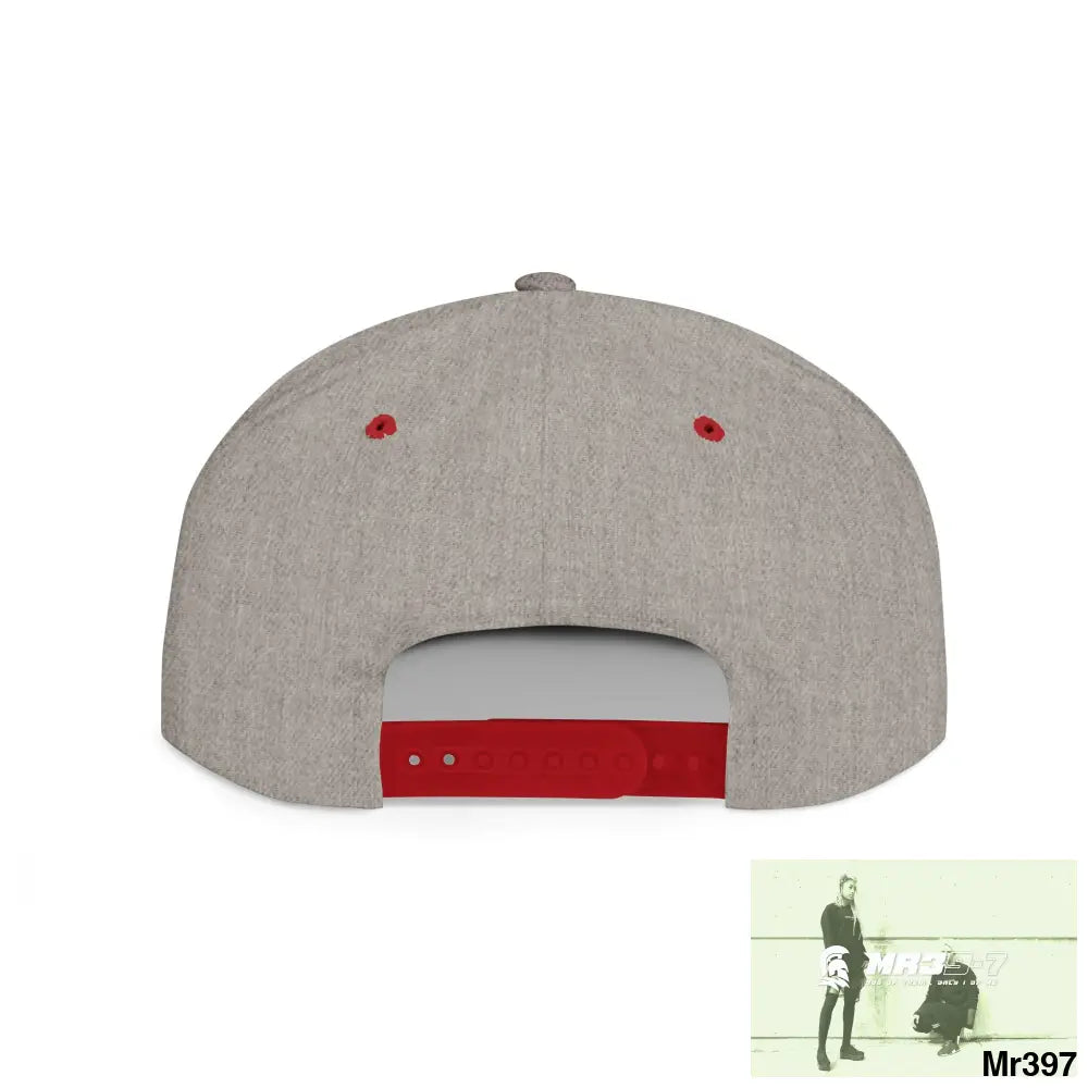 Snapback Hat — A1-Vigilante Retro Logo Flat-Bill Cap Hats