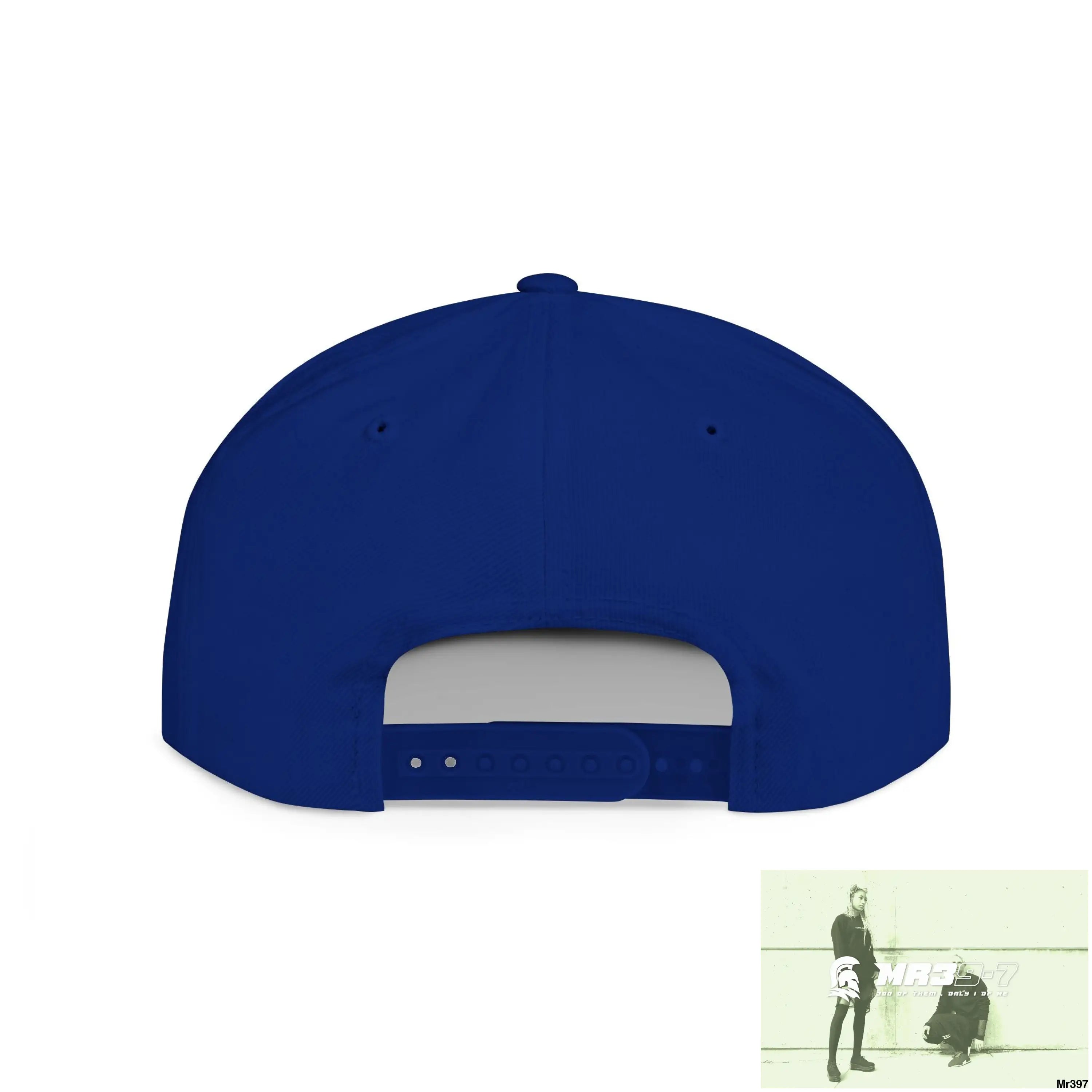 Snapback Hat — A1 Who Dares Wins Retro Logo Flat-Bill Cap Hats