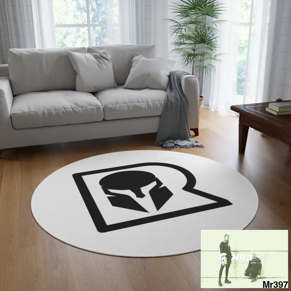 Sparta Round Rug 60’’ × 60’’ Home Decor