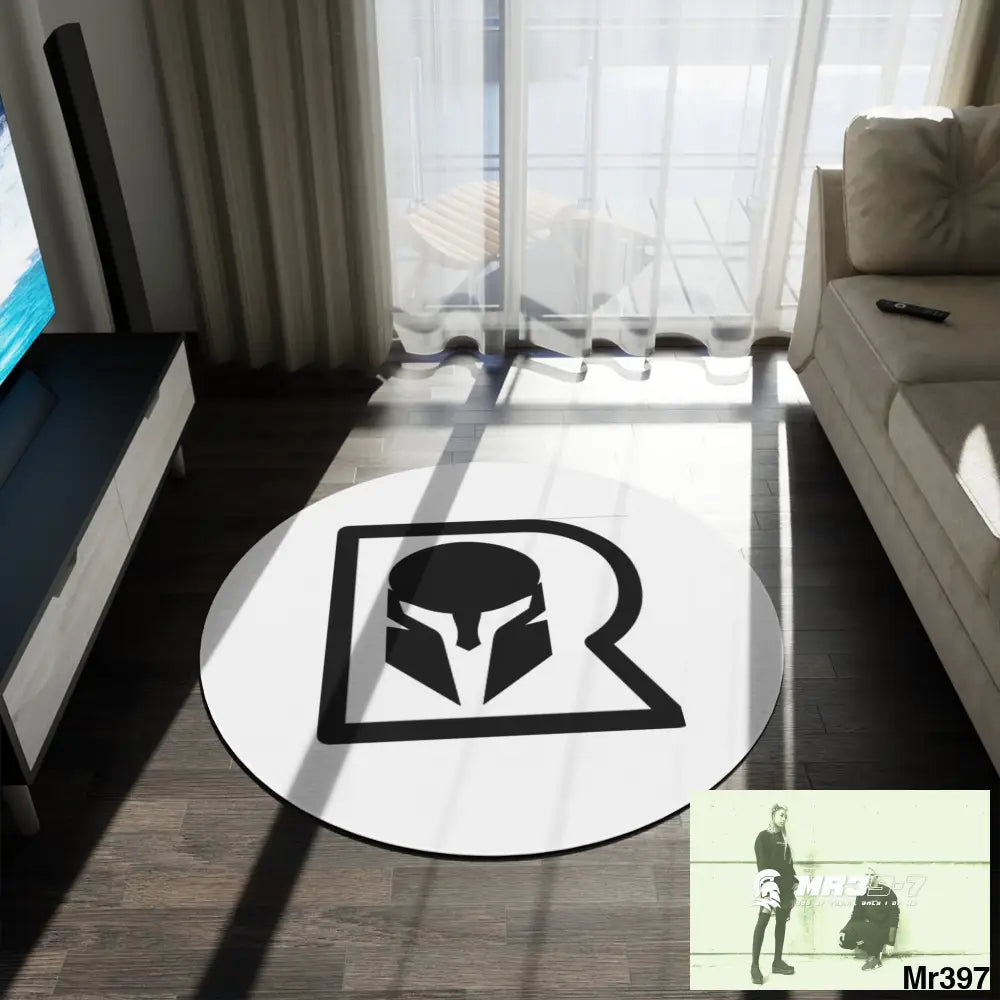 Sparta Round Rug 60’’ × 60’’ Home Decor