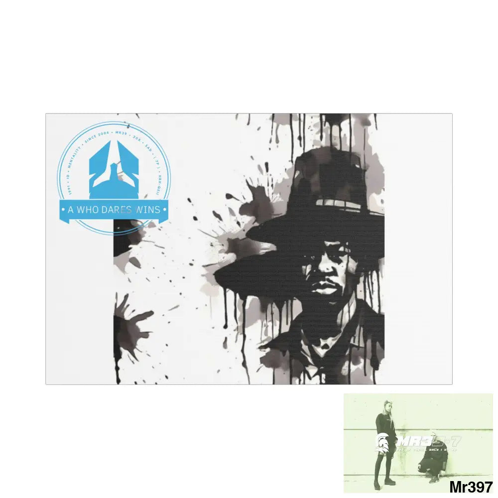 Stylish Stretched Canvas Art Print A1 WDW Banksy stye Kenya 2015 trip no 12 Retro Home Decor Tropical Vibes Wall Art