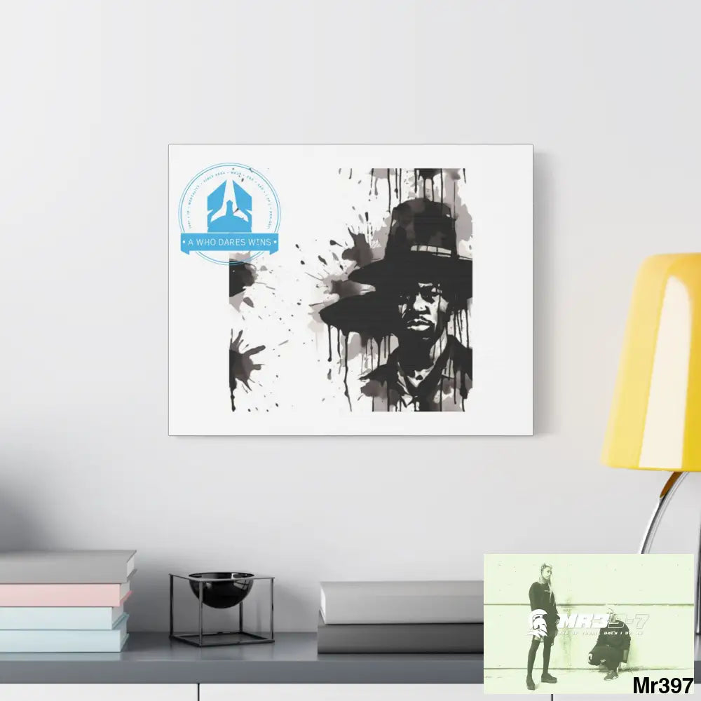 Stylish Stretched Canvas Art Print A1 WDW Banksy stye Kenya 2015 trip no 12 Retro Home Decor Tropical Vibes Wall Art