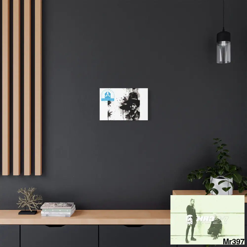 Stylish Stretched Canvas Art Print A1 WDW Banksy stye Kenya 2015 trip no 12 Retro Home Decor Tropical Vibes Wall Art