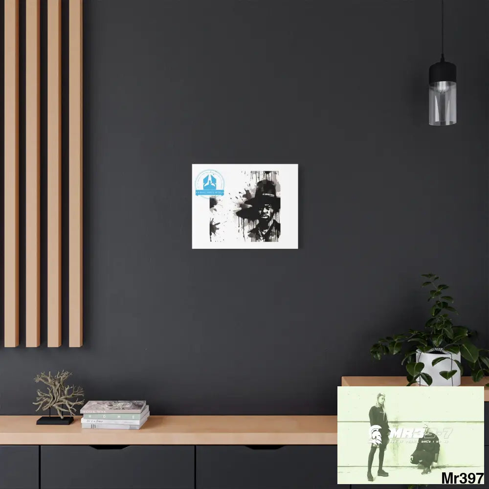 Stylish Stretched Canvas Art Print A1 WDW Banksy stye Kenya 2015 trip no 12 Retro Home Decor Tropical Vibes Wall Art