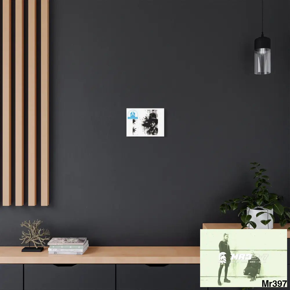 Stylish Stretched Canvas Art Print A1 WDW Banksy stye Kenya 2015 trip no 12 Retro Home Decor Tropical Vibes Wall Art