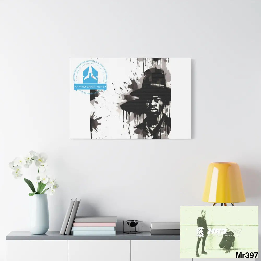Stylish Stretched Canvas Art Print A1 WDW Banksy stye Kenya 2015 trip no 12 Retro Home Decor Tropical Vibes Wall Art
