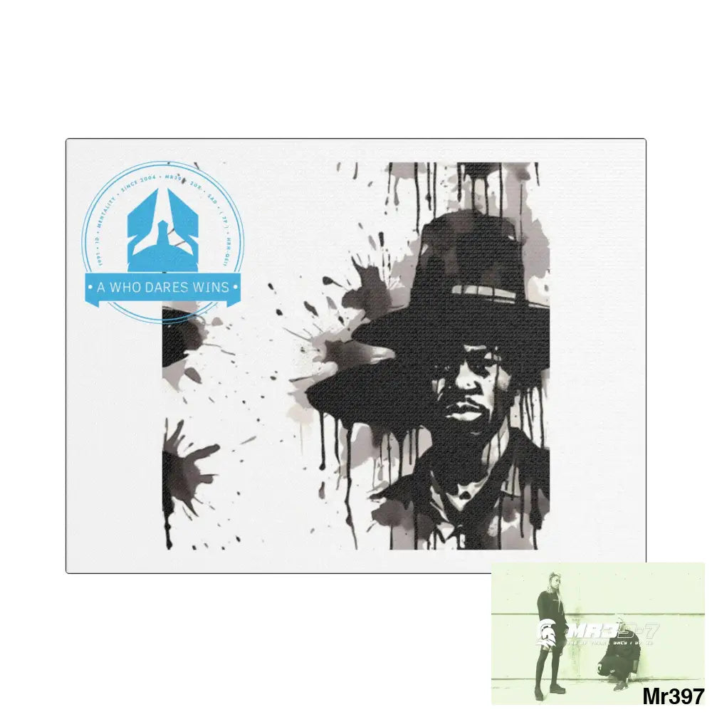 Stylish Stretched Canvas Art Print A1 WDW Banksy stye Kenya 2015 trip no 12 Retro Home Decor Tropical Vibes Wall Art