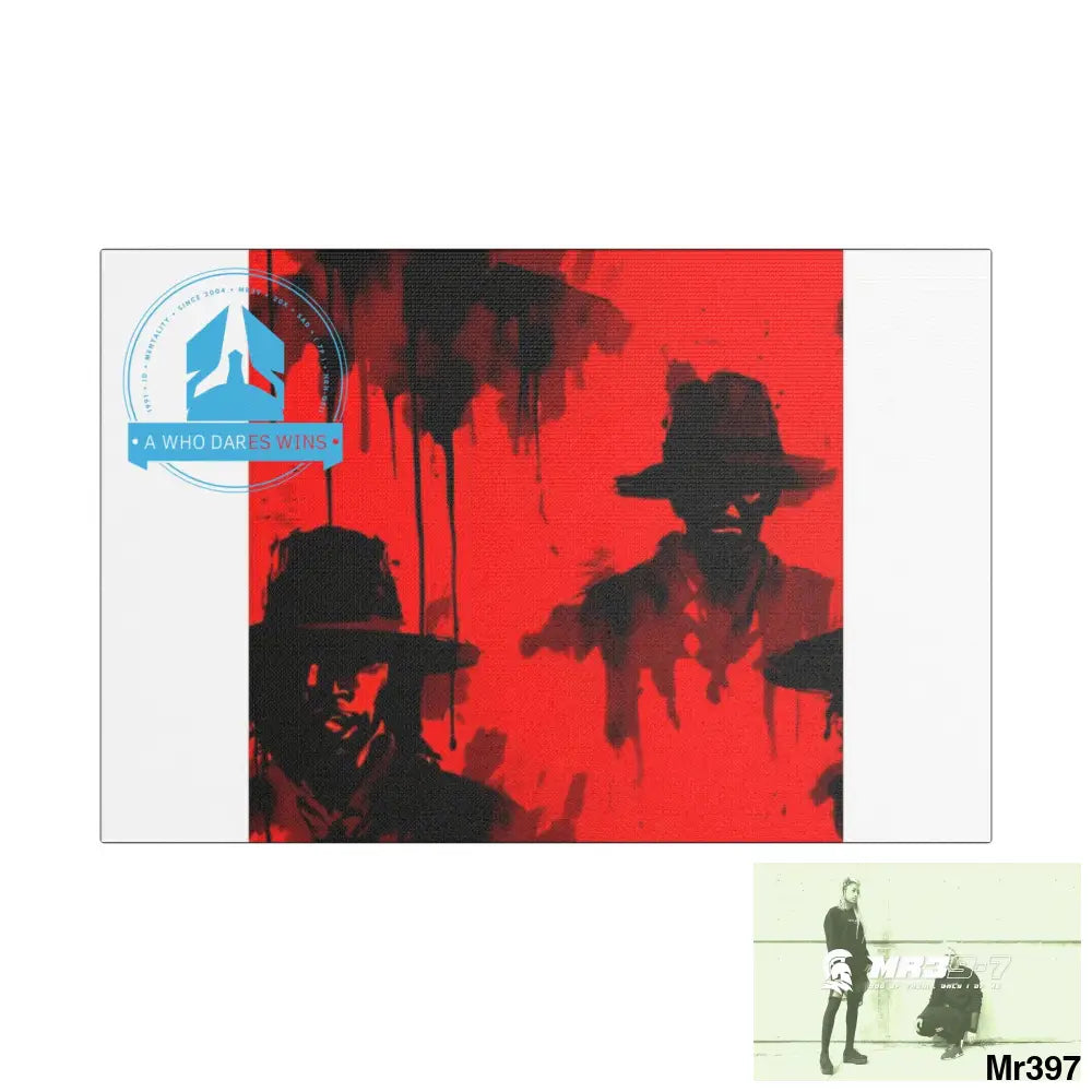 Stylish Stretched Canvas Art Print A1 WDW Banksy stye Kenya 2015 trip no 13 Retro Home Decor Tropical Vibes Wall Art