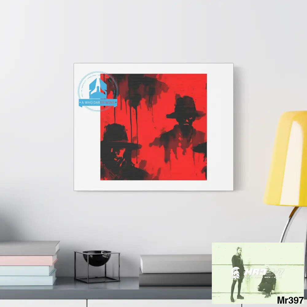 Stylish Stretched Canvas Art Print A1 WDW Banksy stye Kenya 2015 trip no 13 Retro Home Decor Tropical Vibes Wall Art