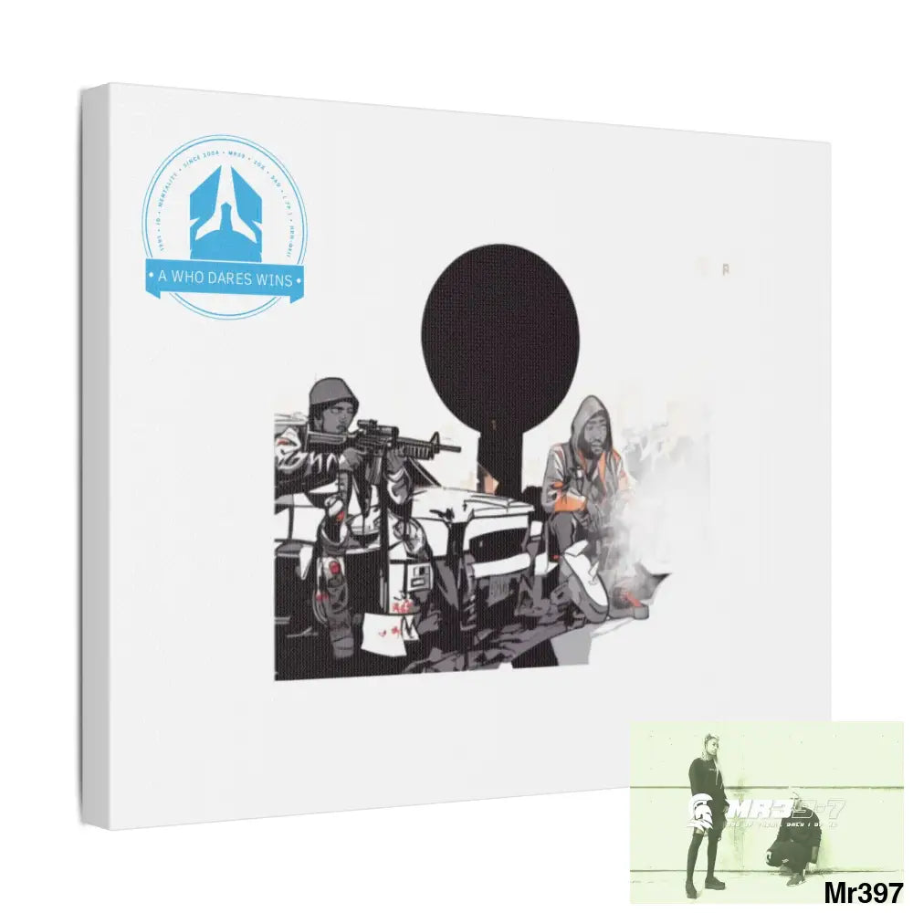 Stylish Stretched Canvas Art Print A1 WDW Banksy stye Kenya 2015 trip no 31 Retro Home Decor Tropical Vibes Wall Art