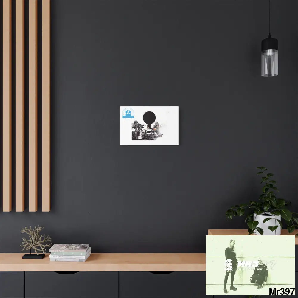 Stylish Stretched Canvas Art Print A1 WDW Banksy stye Kenya 2015 trip no 31 Retro Home Decor Tropical Vibes Wall Art