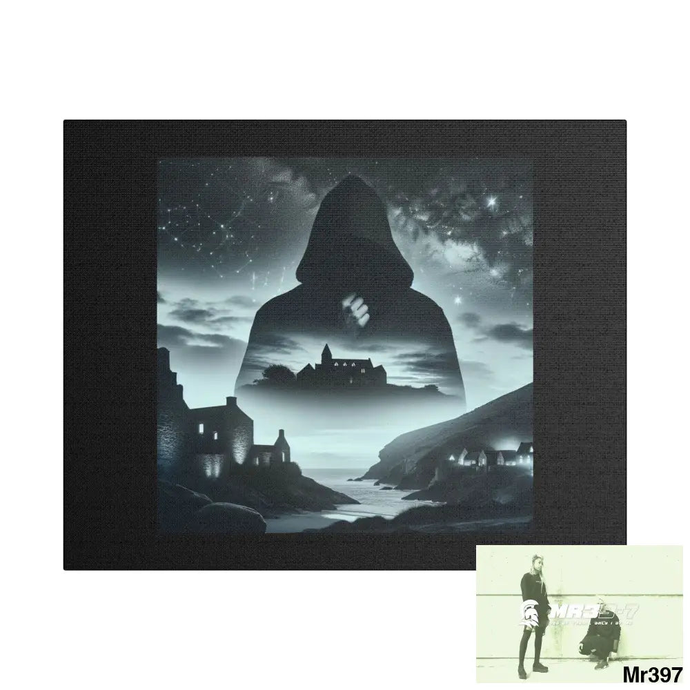 Stylish Stretched Canvas Art Print A1 WDW Banksy style Gwynedd 20x 12 20″ x 16″ (Horizontal) / 1.5’’ Canvas