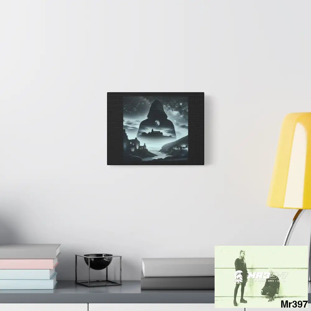 Stylish Stretched Canvas Art Print A1 WDW Banksy style Gwynedd 20x 12 Canvas