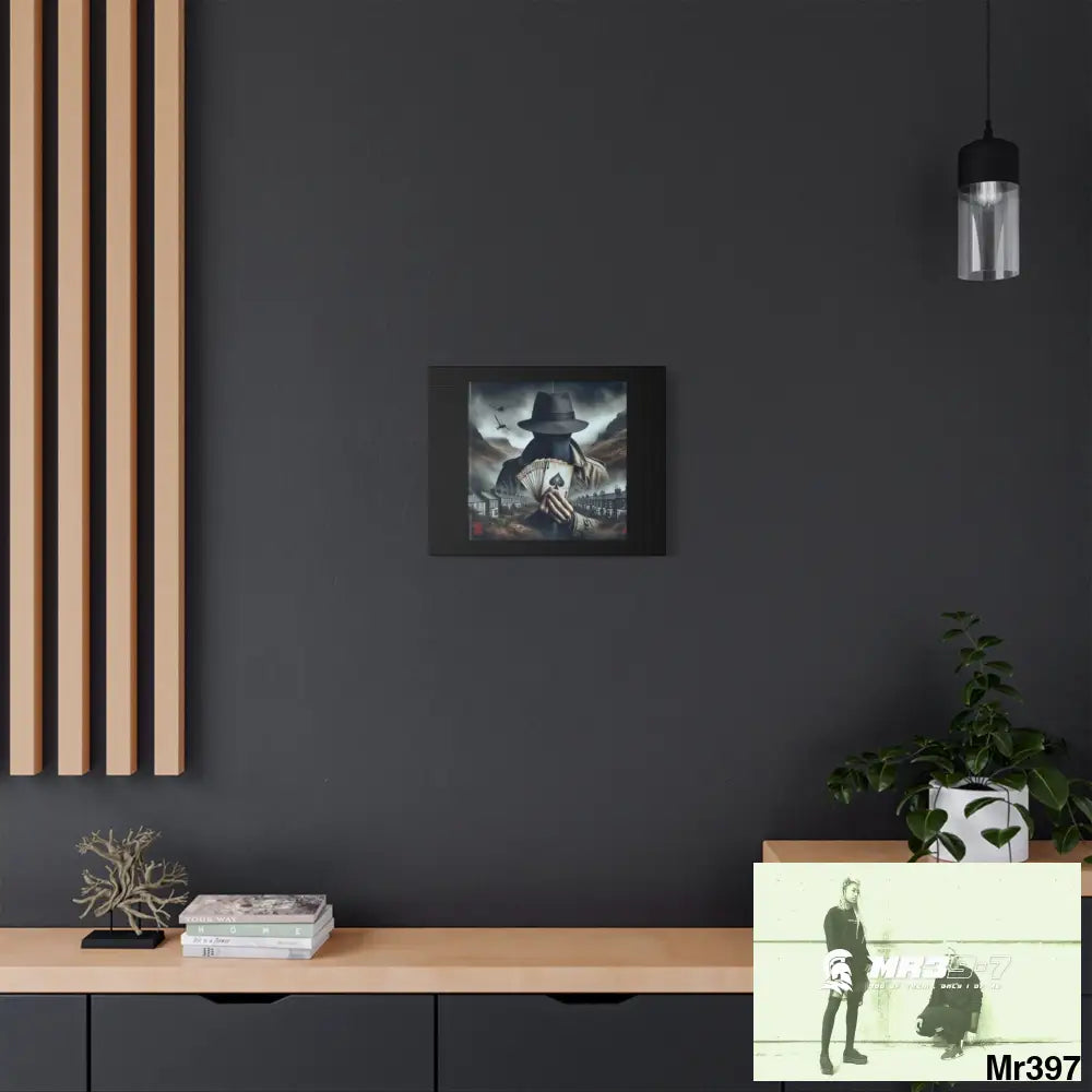 Stylish Stretched Canvas Art Print A1 WDW Banksy style Gwynedd 20x 12 no 2 Canvas