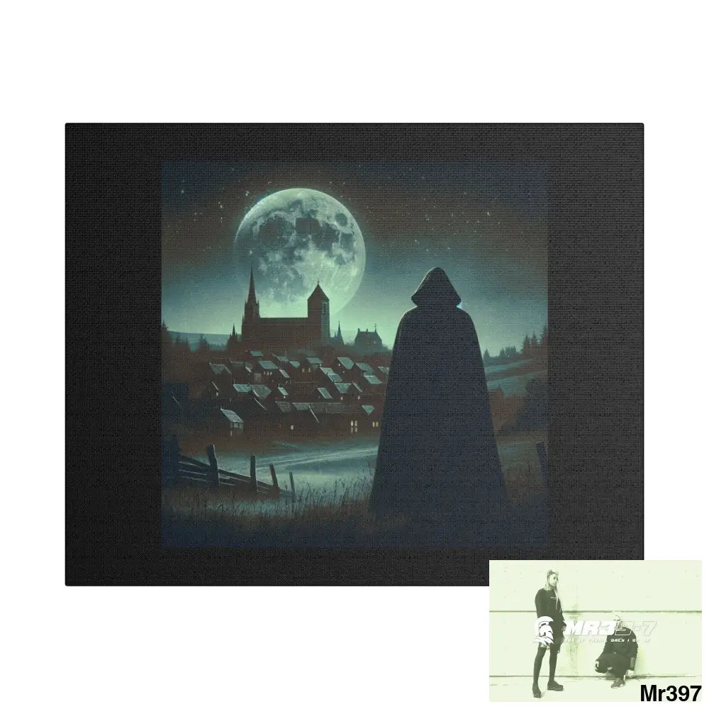 Stylish Stretched Canvas Art Print A1 WDW Banksy style Gwynedd 20x 12 no 3 20″ x 16″ (Horizontal) / 1.5’’ Canvas