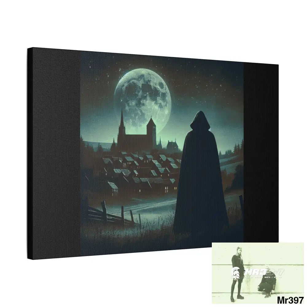 Stylish Stretched Canvas Art Print A1 WDW Banksy style Gwynedd 20x 12 no 3 Canvas