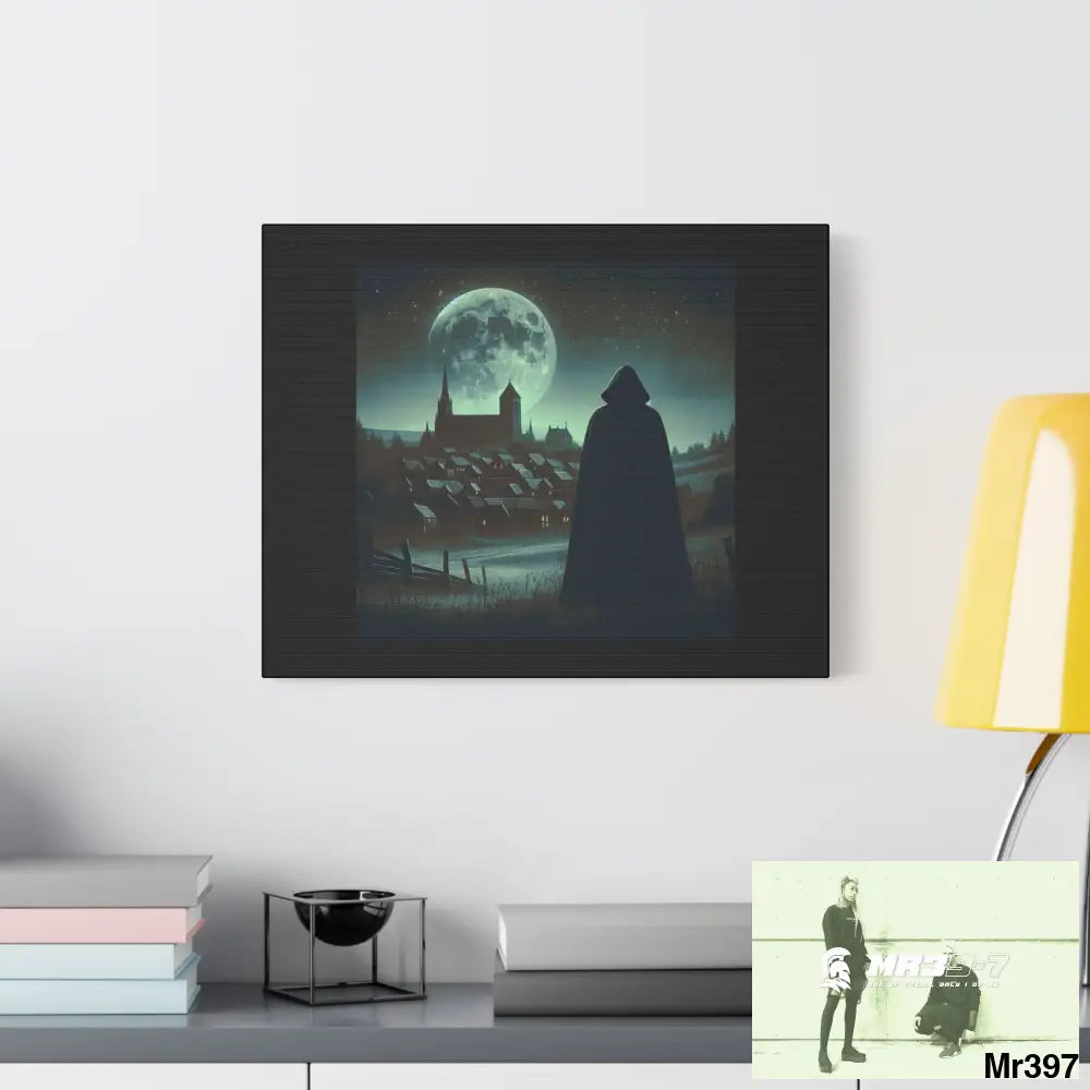 Stylish Stretched Canvas Art Print A1 WDW Banksy style Gwynedd 20x 12 no 3 Canvas