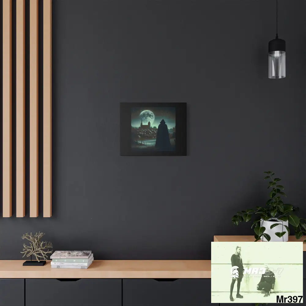 Stylish Stretched Canvas Art Print A1 WDW Banksy style Gwynedd 20x 12 no 3 Canvas