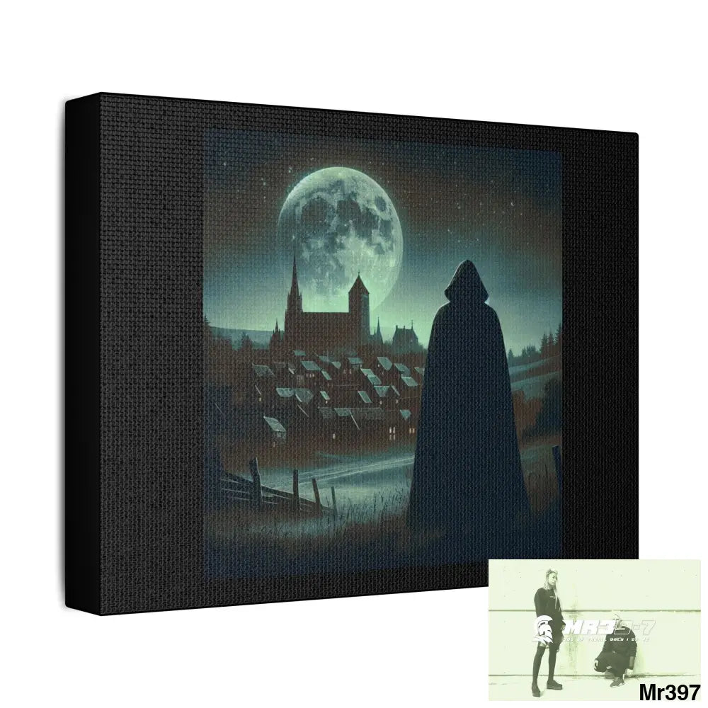 Stylish Stretched Canvas Art Print A1 WDW Banksy style Gwynedd 20x 12 no 3 Canvas