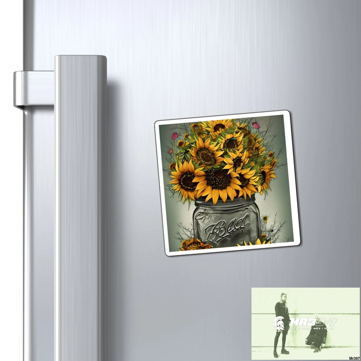 Summer sunflowers Magnet Paper products