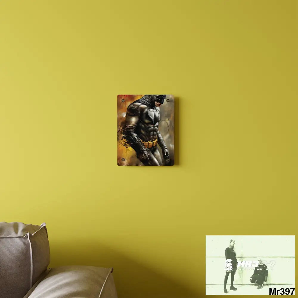 Super Resolution Batpain Steampunk Graphic Acrylic Wall Art Panels Home Decor