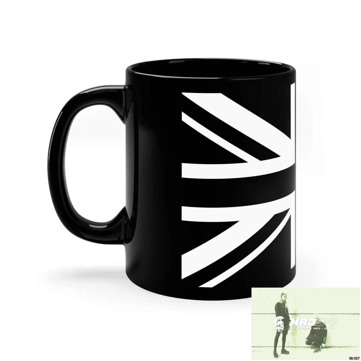 Tactical Union Jack GBR 11oz Black Mug 11oz Mug