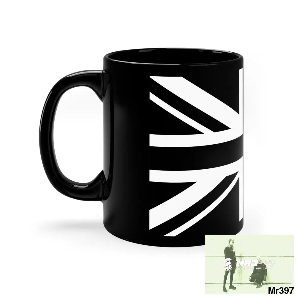 Tactical Union Jack GBR 11oz Black Mug 11oz Mug