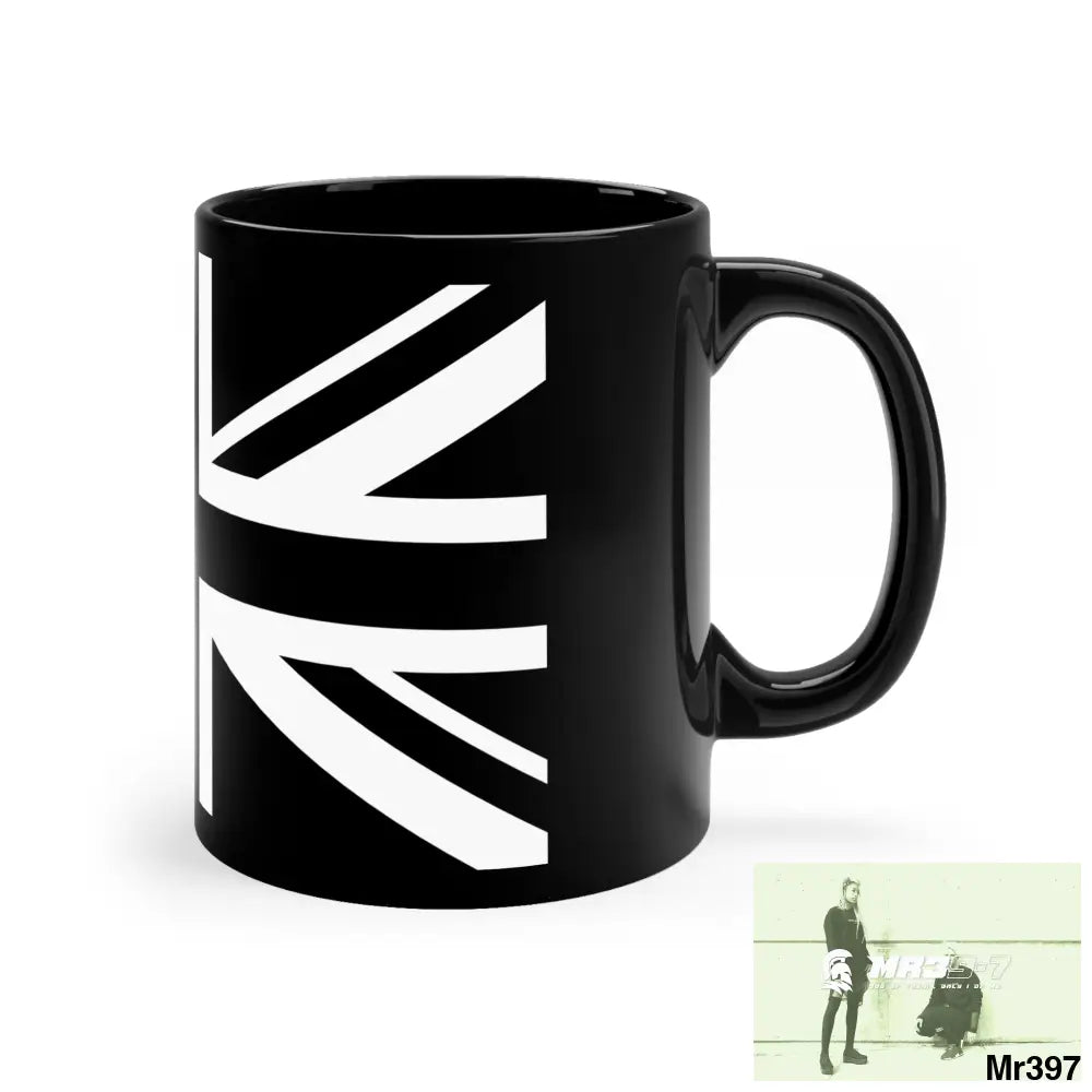 Tactical Union Jack GBR 11oz Black Mug 11oz Mug