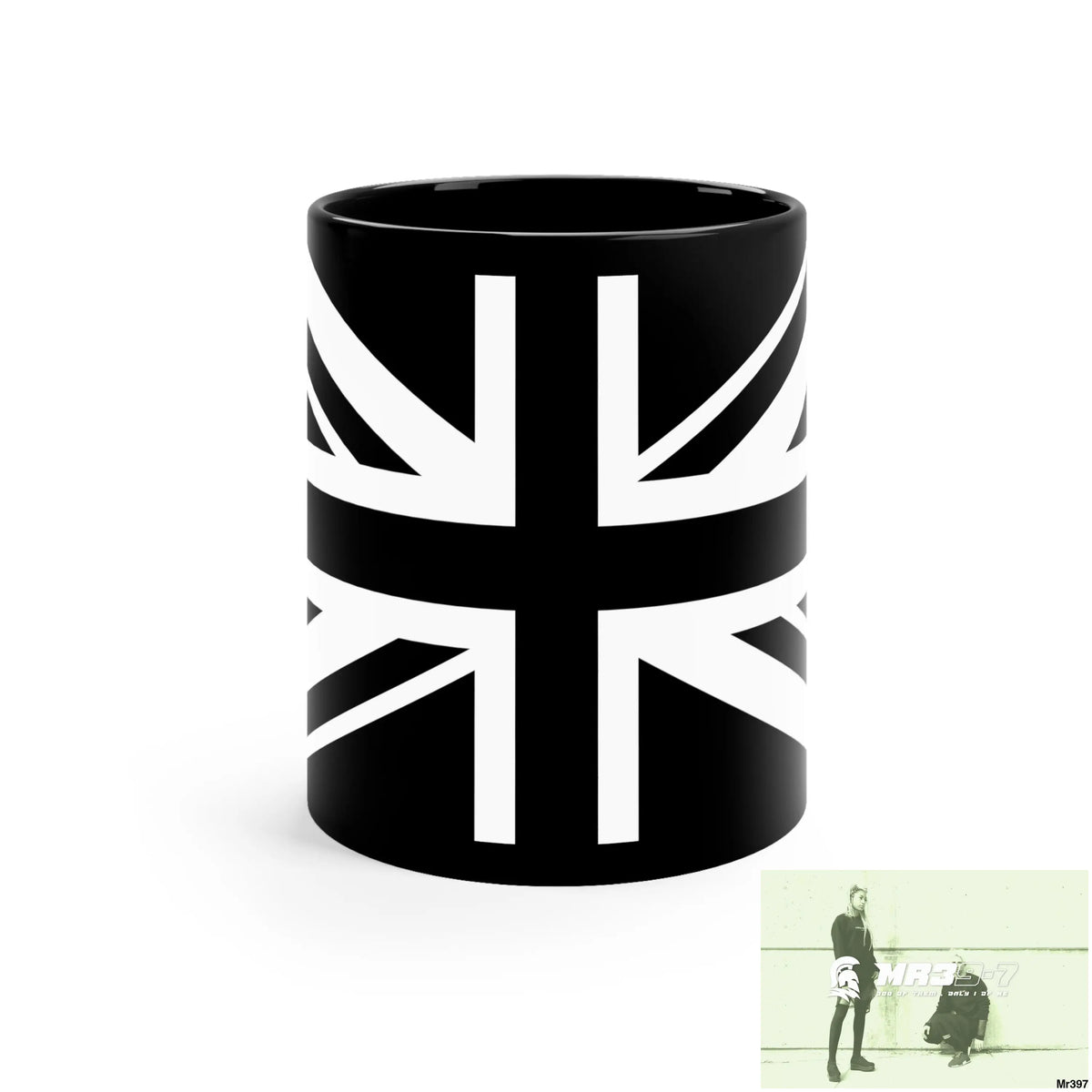 Tactical Union Jack GBR 11oz Black Mug 11oz Mug