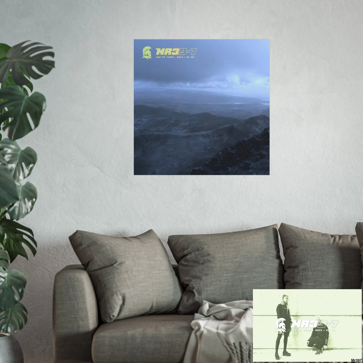 Taking the 2nd SAS link Mount Snowdon 20X on my Birthday Fine Art Posters Poster