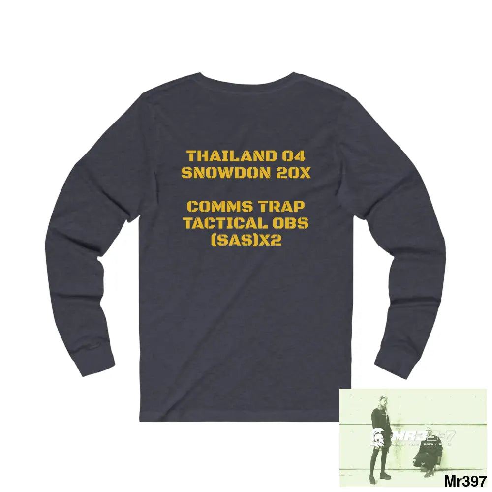 Thai-Wales link A1 Who Dares Wins Unisex Jersey Long Sleeve Tee Long-sleeve