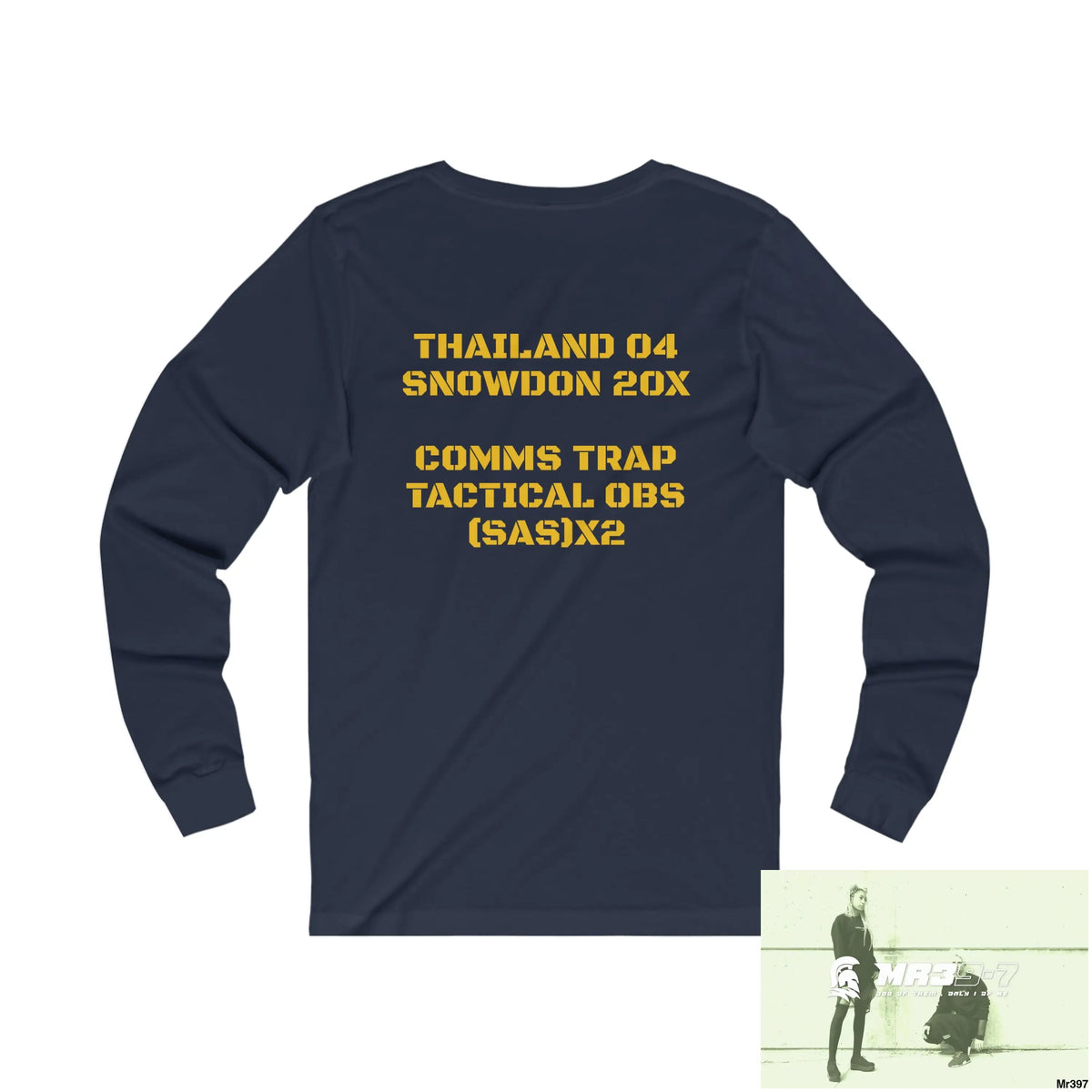Thai-Wales Link A1 Who Dares Wins Unisex Jersey Long Sleeve Tee Long-sleeve
