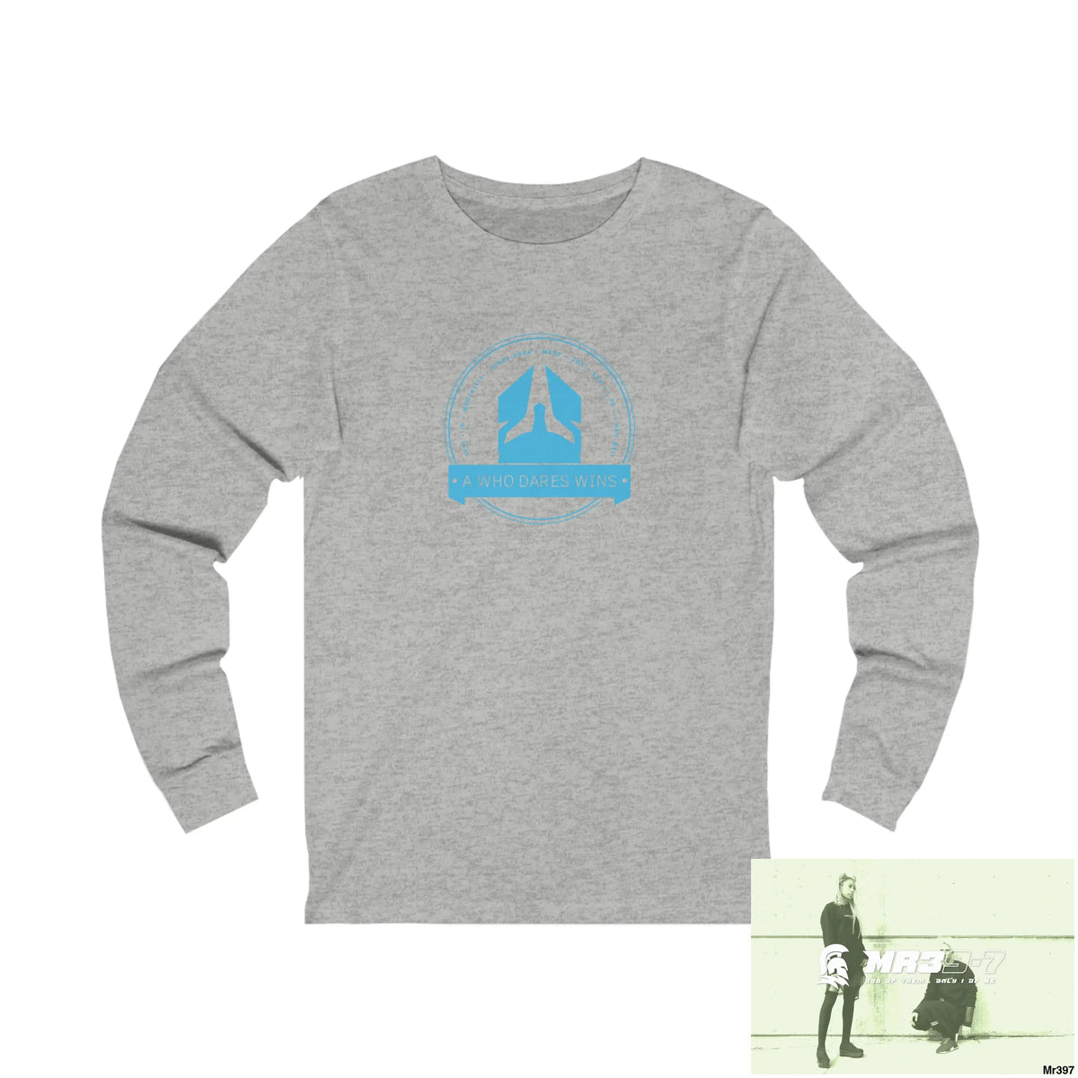 Thai-Wales Link A1 Who Dares Wins Unisex Jersey Long Sleeve Tee S / Athletic Heather Long-sleeve