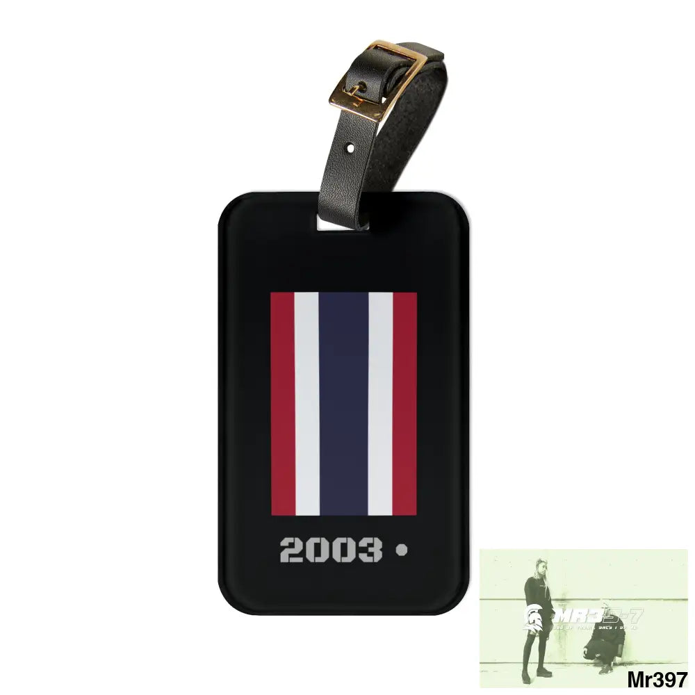 Thailand 2003 • Luggage Tag 2.4’’ × 4’’ Accessories