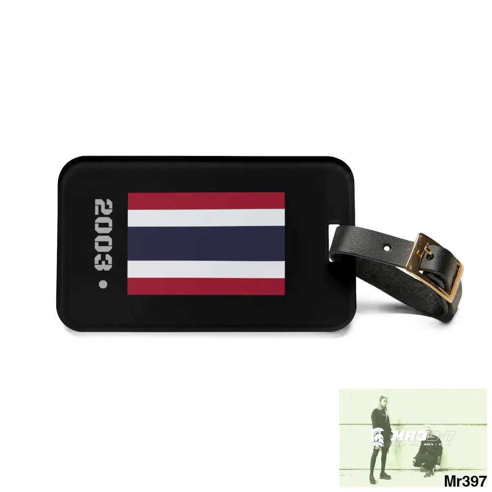 Thailand 2003 • Luggage Tag 2.4’’ × 4’’ Accessories